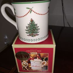 Spode Christmas Tree Believe Mug
