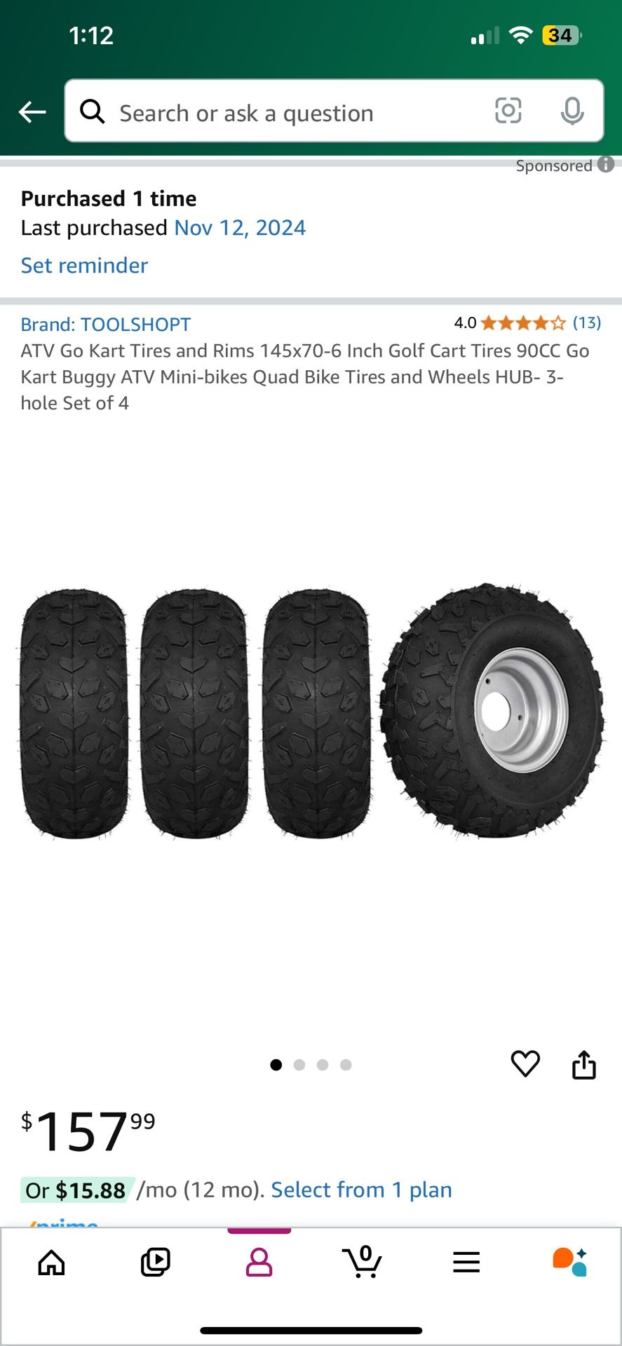 Quad Wheels And Hubs