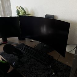 OLED Curved Monitor 