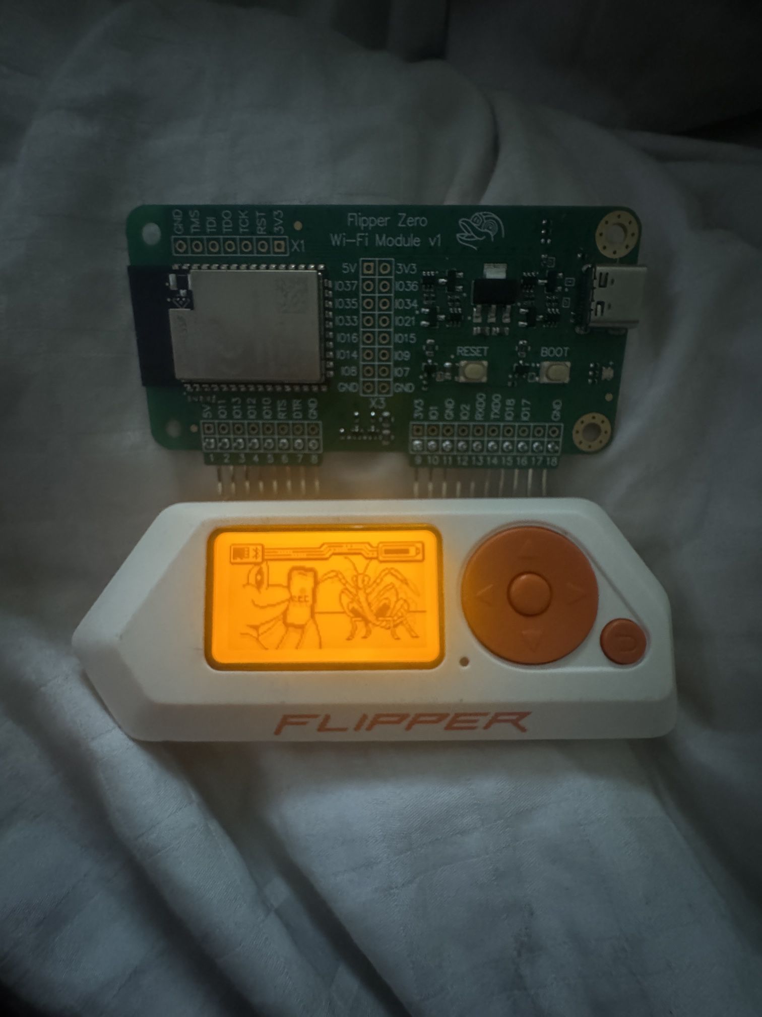 Flipper Zero And Wifi Dev Board
