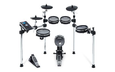 Alesis Crimson Series 8-Piece Electronic Drum Kit (Red Mesh) - $600