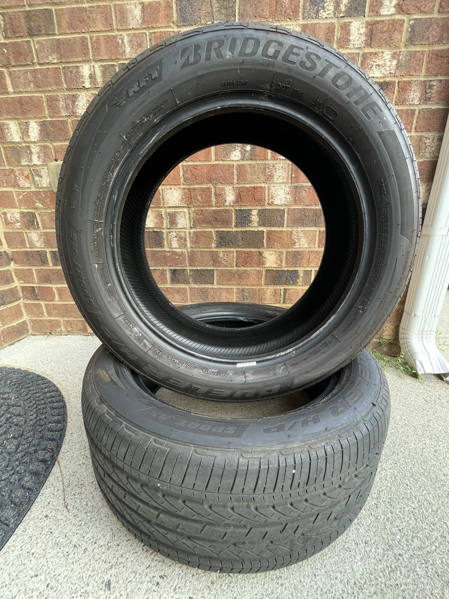 245/50/19 105H Bridgestone Dueler Used Tire