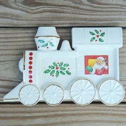 Lenox Holiday Train Spoon Rest/Wall Plaque 
