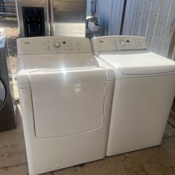 KENMORE OASYS WASHER AND GAS DRYER
