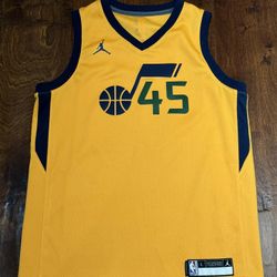 Utah Jazz Donovan Mitchell Jersey Youth Large