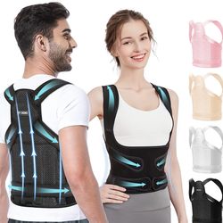 Fit Geno Posture Corrector – Full Back Support & Pain Relief