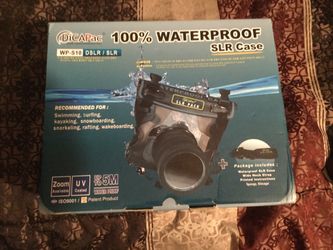 Brand New never used 100% Waterproof SLR case