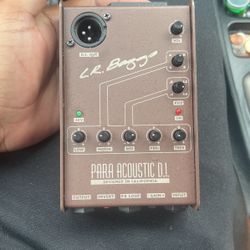 LR Baggs Para DI Acoustic Guitar Preamp / DI with 5-band EQ