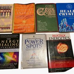 Crystal & Energy Healing Book Bundle |  7 Books