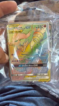 Reshiram & Charizard GX