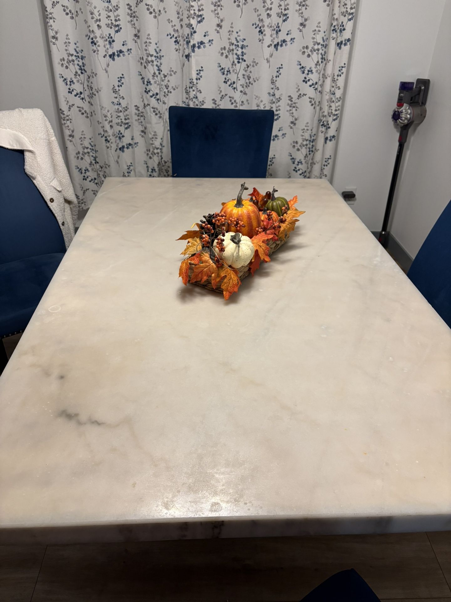 Marble Table With Chair