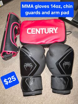 MMA Venum Gloves and Guards