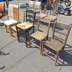Ladder Back Chairs $5 Each