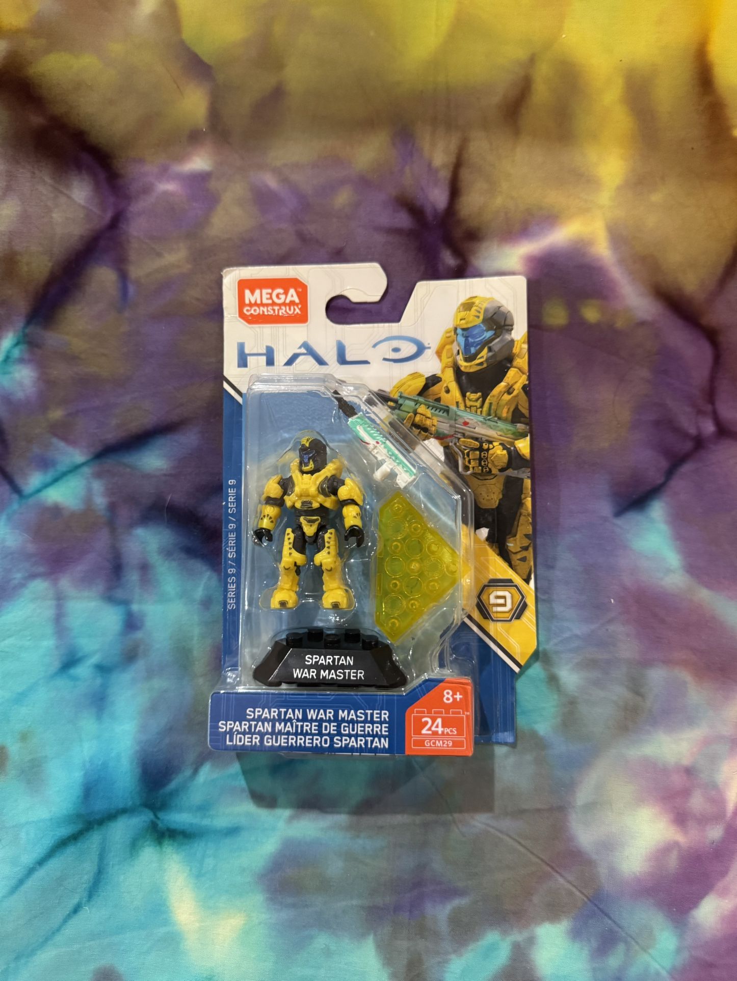 HALO HEROES SERIES 9 MEGA BLOKS CONSTRUX UNSC SPARTAN WAR MASTER FIGURE GCM29
