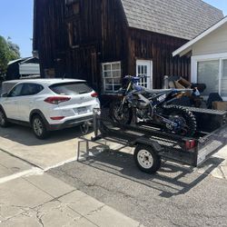 Custom Dirtbike Trailer.(No Low Ballers.)(motorcycle For Sale Too.)