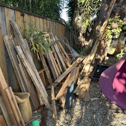 Free Lumber. 2x6s, 2x4s, 4x4s Couple 6x6s 1x4s, 