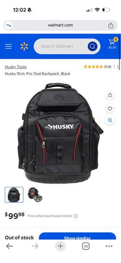 Husky 16-inch Pro Tool Backpack