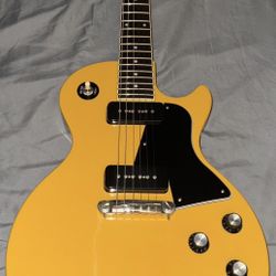 Epiphone Les Paul TV Yellow Limited and Epiphone Road Case