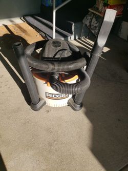 Ridgid Wet&dry vacuum 