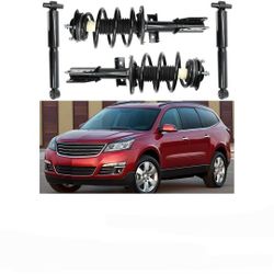Struts Shocks  Front Rear Chevy traverse Acadia Saturn Wnclave 