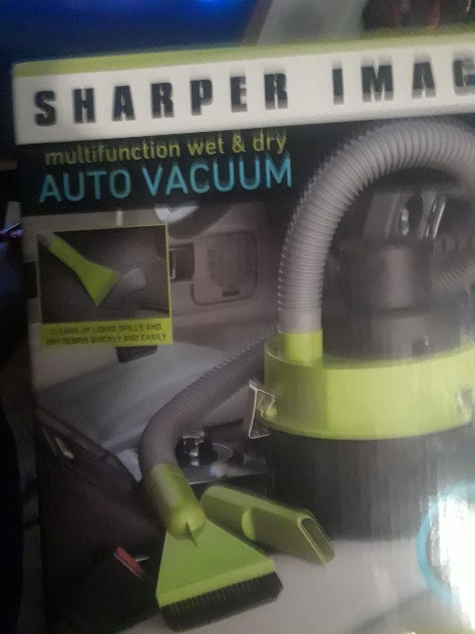 Sharper Image Wet/Dry auto vacuum