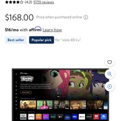 Vizio TV With Wall Mount