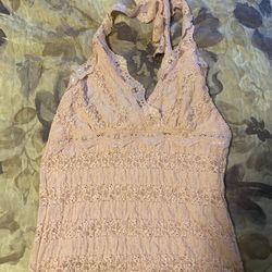 Lace Halter Top