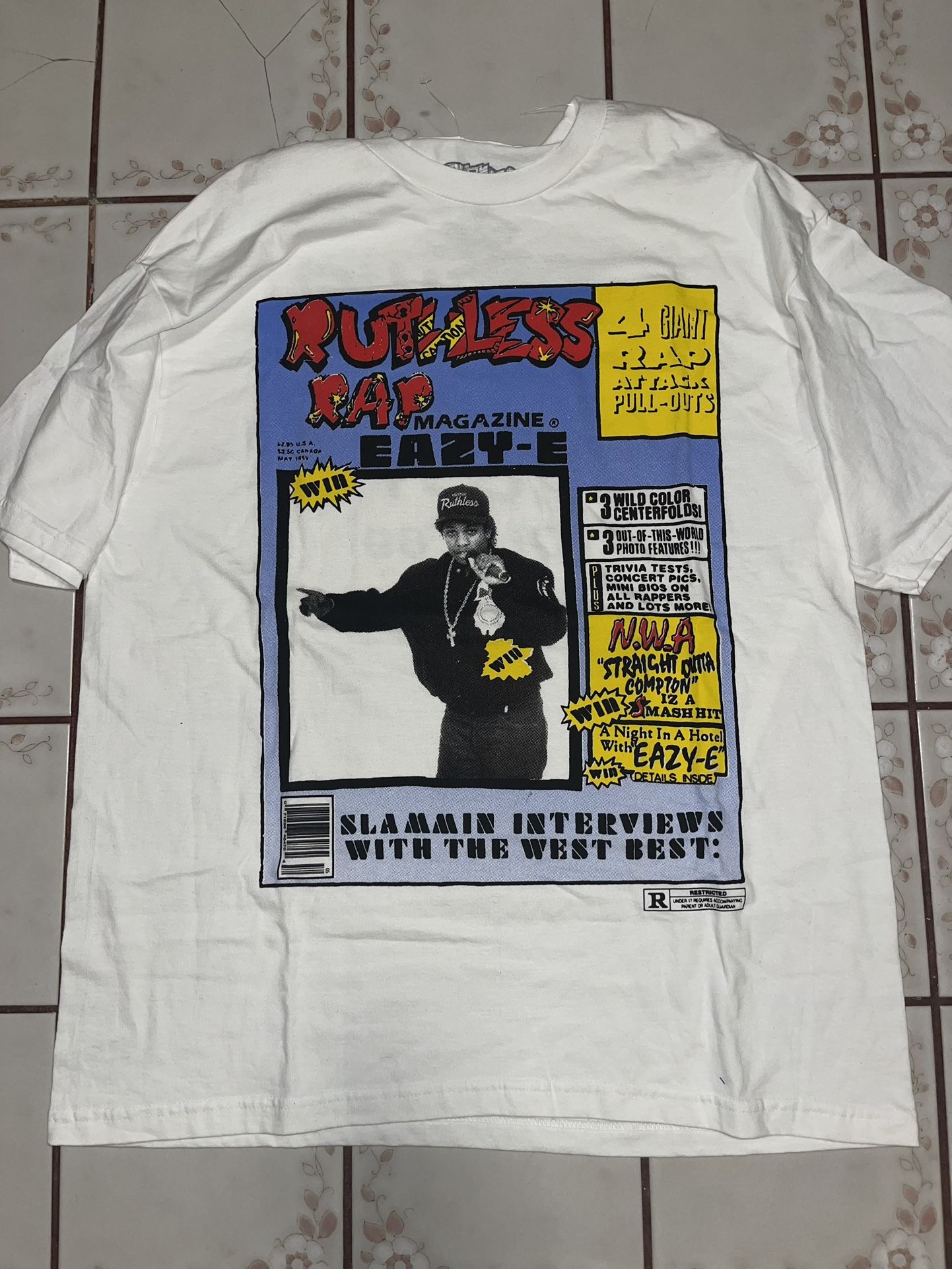 Eazy E Rap tee