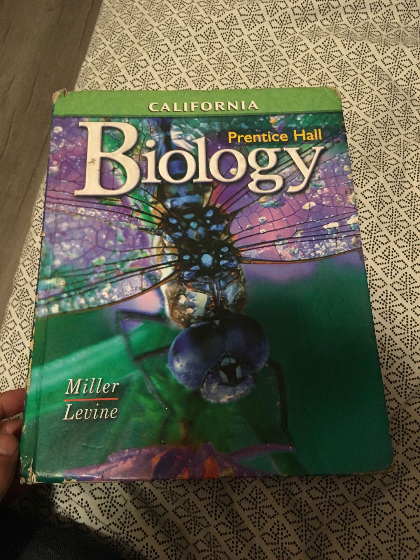 Prentice Hall Biology textbook