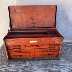 Vintage Snap On Tool Box Machinist Multi Drawer With Tools