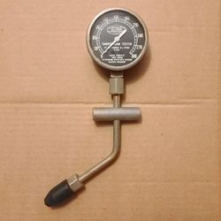 Vintage Allstate Automotive Compression Tester 14826-1 With Box 