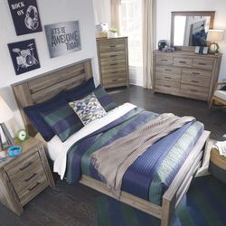 Rustic Style New Bedroom Set 
