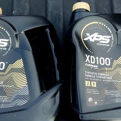 Johnson Evinrude OMC XPS Marine XD100 Full Synthetic Oil - 2 Gallons