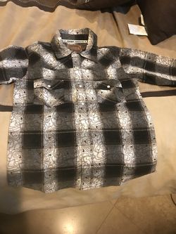 brand new cowboys shirts long sleeves for boy very nice size small