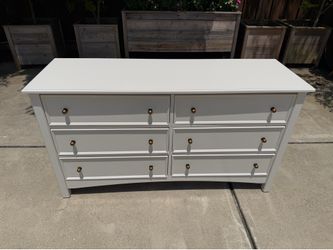 REFINISHED 100% wood 🪵 dresser “pale oak”dresser+new hardware+dovetail drawers $499 CAN DELIVER!
