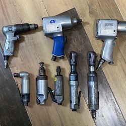 Lot Of Pneumatic Tools