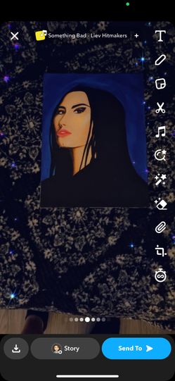 Demi Lovato Painting 