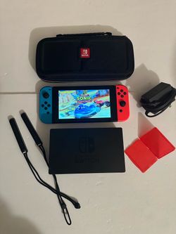 Nintendo switch w/ Sonic racing game