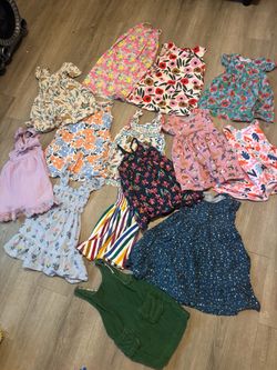 Girls Toddler Dress Bundle Mixed Styles size 5/6