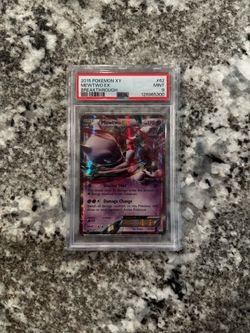 2015 PSA 9 Mewtwo Ex from Break Through set