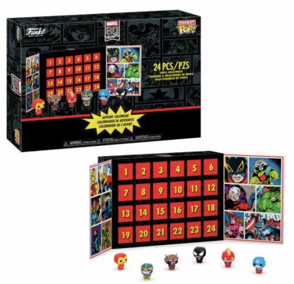 Funko Pop Marvel Advent Calendar Sealed New