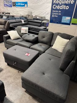 BRAND NEW SECTIONAL- 3 COLOR AVAILABLE  (couch, sofa) !!NO CREDIT NEEDED !! TAKE IT HOME TODAY!! 🚛 SAME DAY DELIVERY AVAILABLE 🚚 Se Habla Español