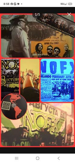 NOFX Backstage Passport DVD/Book