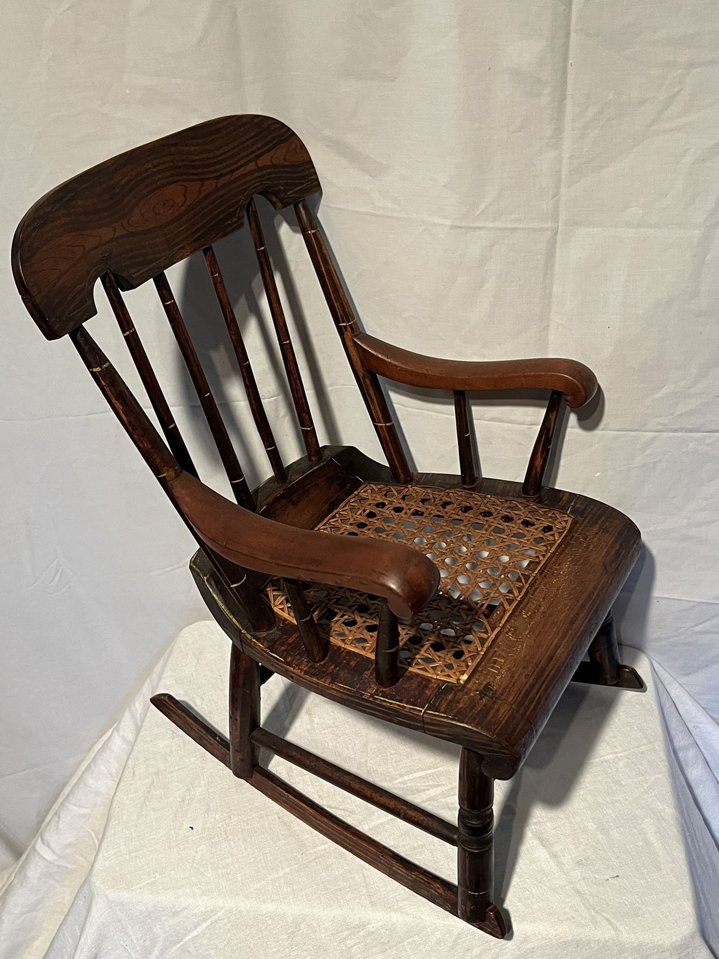 Antique Child’s Rocking Chair - Doll Display