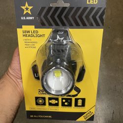 Army LED Headlight - Brand New