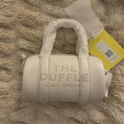 Marc Jacobs The Duffle Mini Bag – Cream/White – Brand New