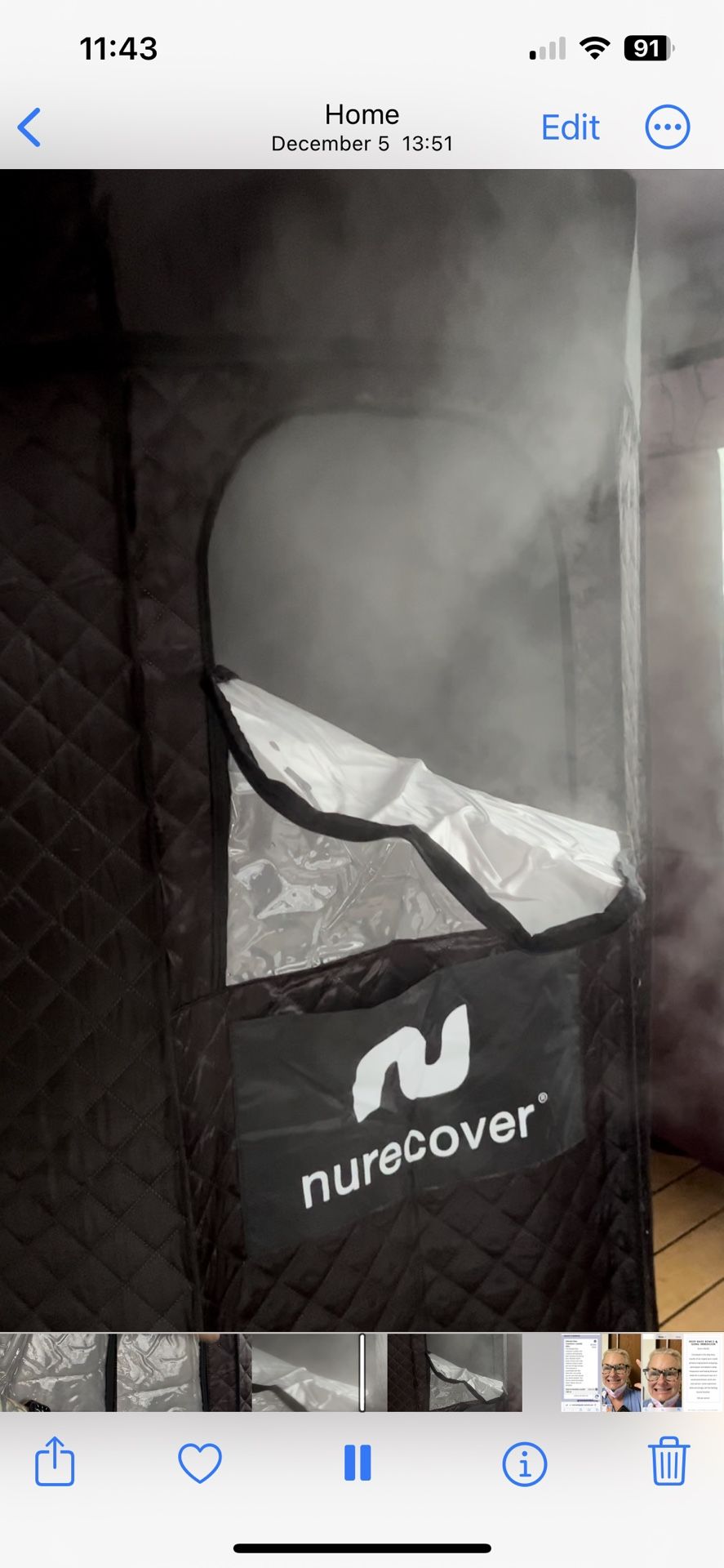 Nurecover Steam Sauna