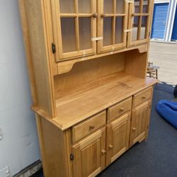 Canadel Wood China Cabinet 53” W