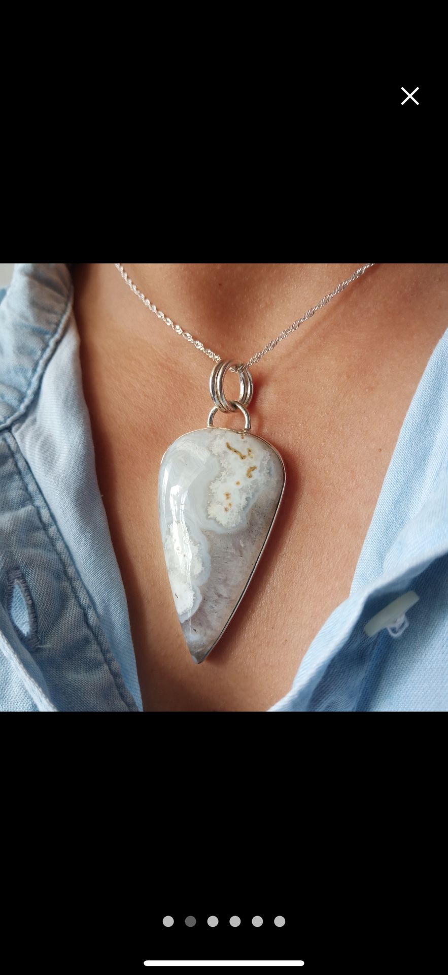 OOAK Solar Quartz Natural Gemstone Pendant Statement Piece 925 Sterling Silver HUGE & RARE