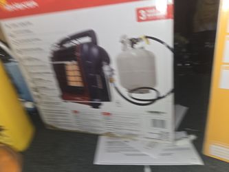 Mr buddy heater almost new take 50 for it paid 80
